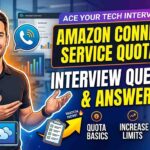 Amazon Connect Service Quotas Interview Questions and Answers