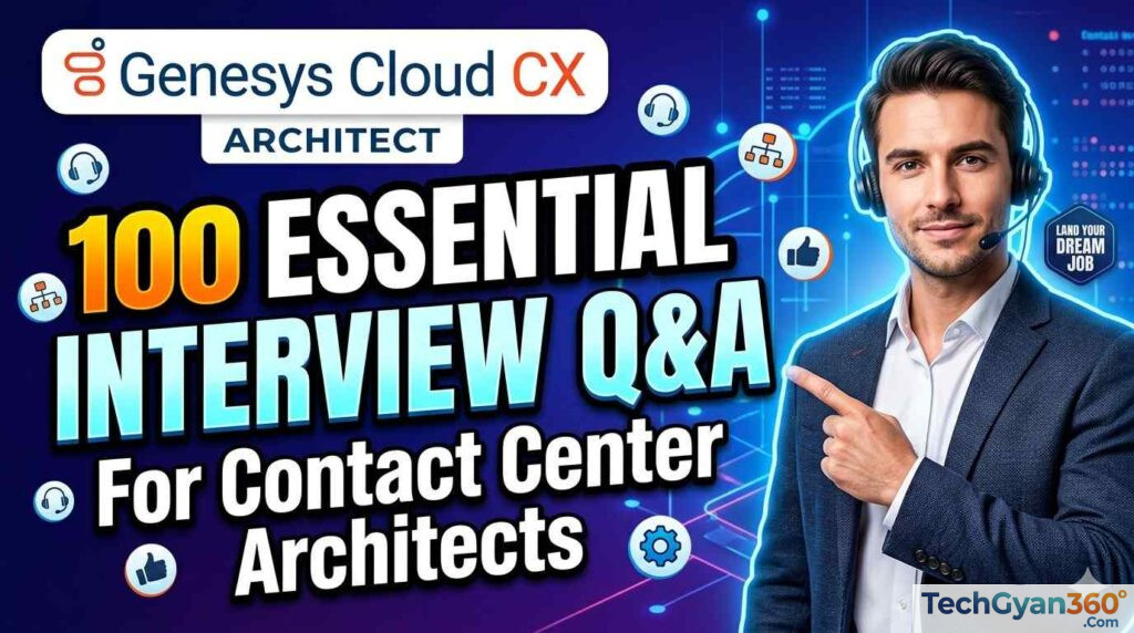 Genesys Cloud CX Interview Preparation 100 Essential Questions & Answers for Contact Center Architects