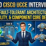 Top 100 Cisco UCCE Interview QnA – Part 2 Fault-Tolerant Architecture, High Availability, & Component Core Deep Dives