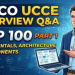 Top 100 Cisco UCCE Interview Questions and Answers – Part 1 Fundamentals, Architecture & Components