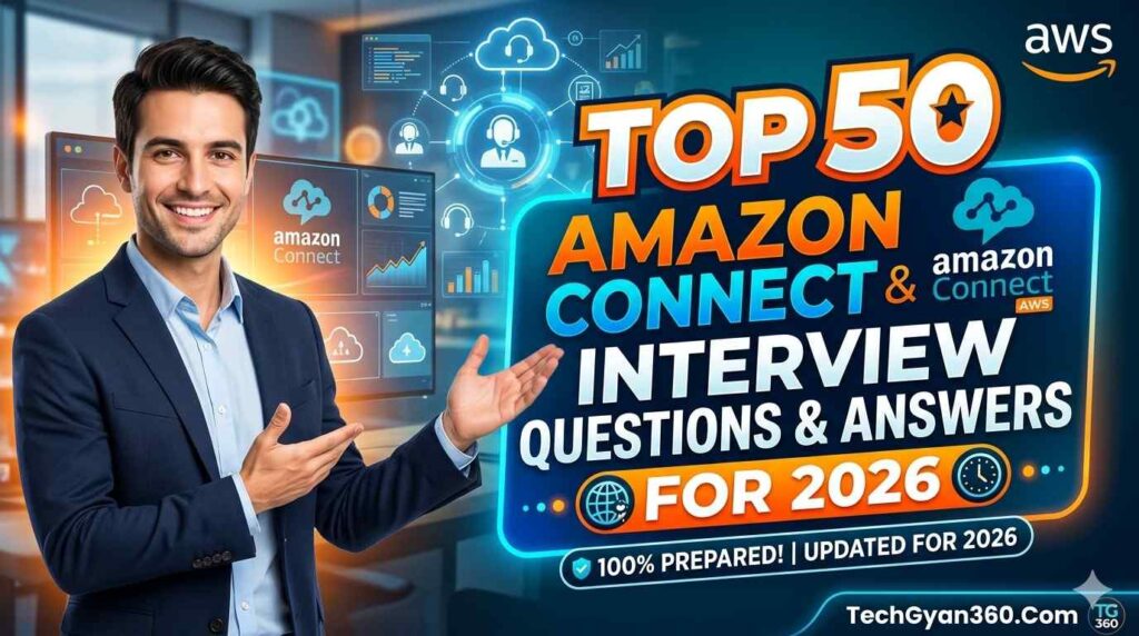 Top 50 Amazon Connect Interview Questions and Answers for 2026