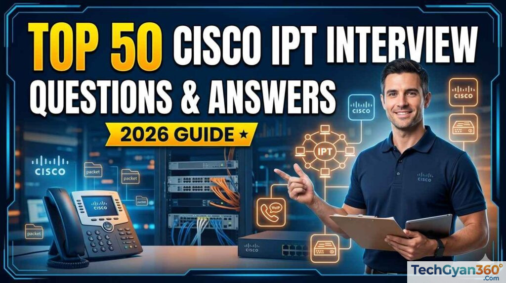 Top 50 Cisco IPT Interview Questions and Answers (2026 Guide)
