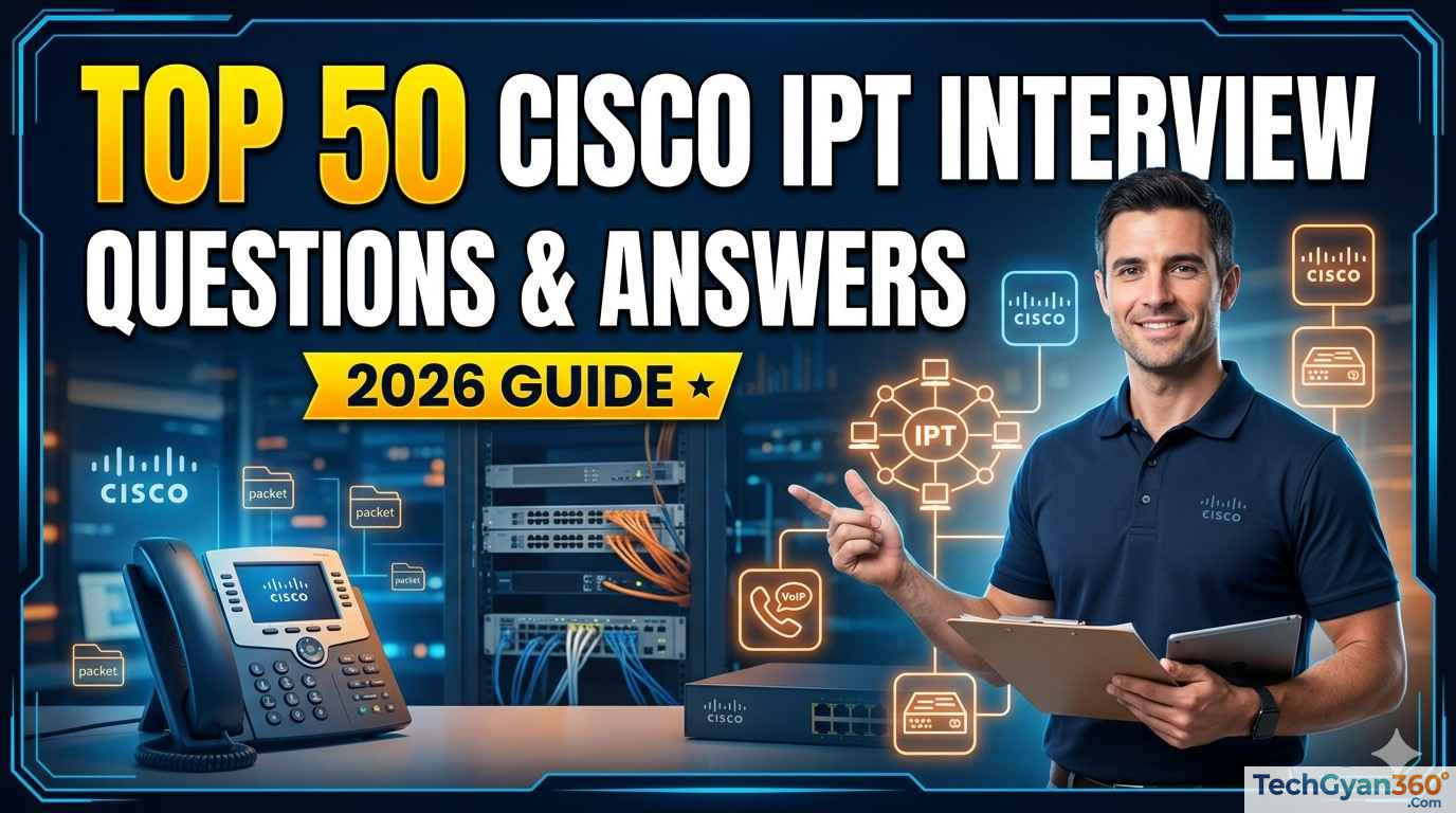 Top 50 Cisco IPT Interview Questions and Answers (2026 Guide)