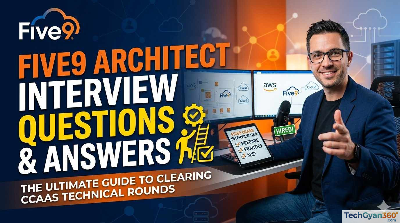 Five9 Architect Interview Questions and Answers The Ultimate Guide to Clearing CCaaS Technical Rounds
