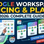 Google Workspace Pricing & Plans 2026 The Complete Guide to Choosing the Right Plan