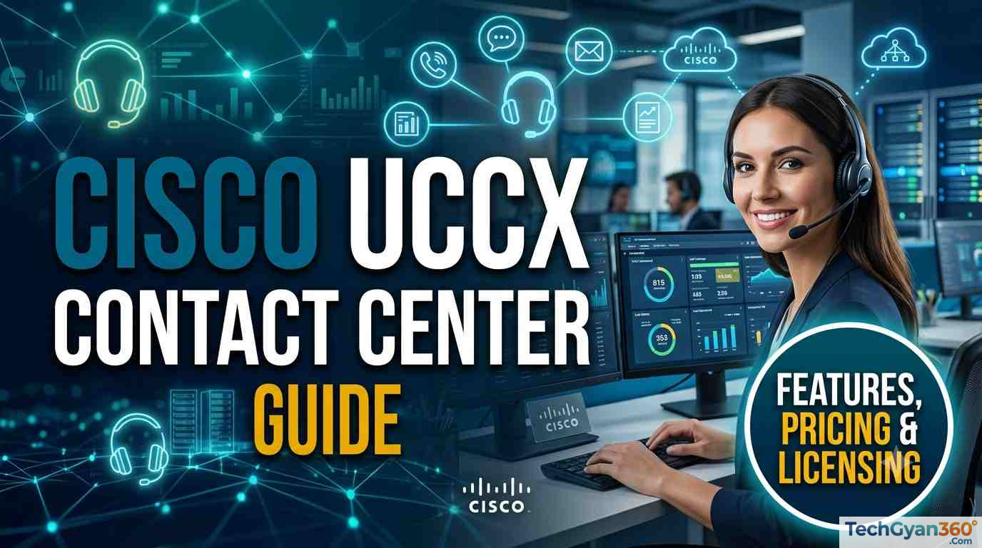Cisco UCCX Contact Center Guide Features, Pricing & Licensing